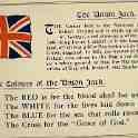 3-45 The Union Jack Post Card 3-45 The Union Jack Post Card