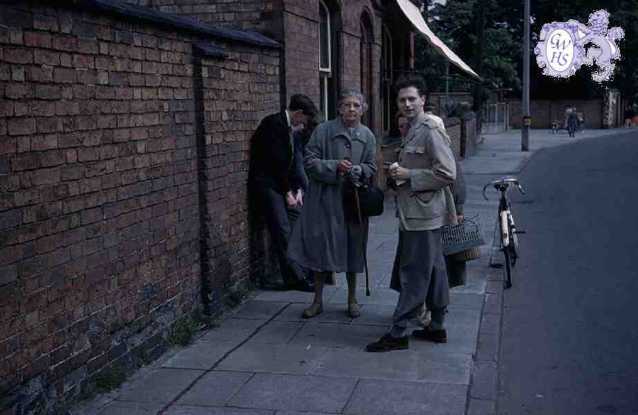 22-424 Collecting for the coins around wigston in the 60's in Long Street Wigston Magna