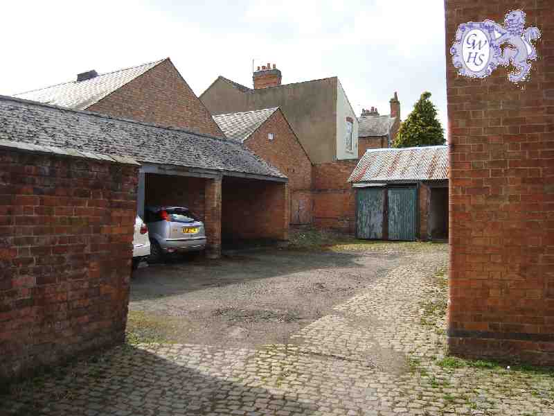 23-314 outbuildings behind number 22 Long Street Wigston Magna May 2013