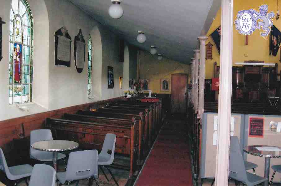 29-660 Internal view of the United Reformed Church before internal changes in 2008 Long Street Wigston Magna