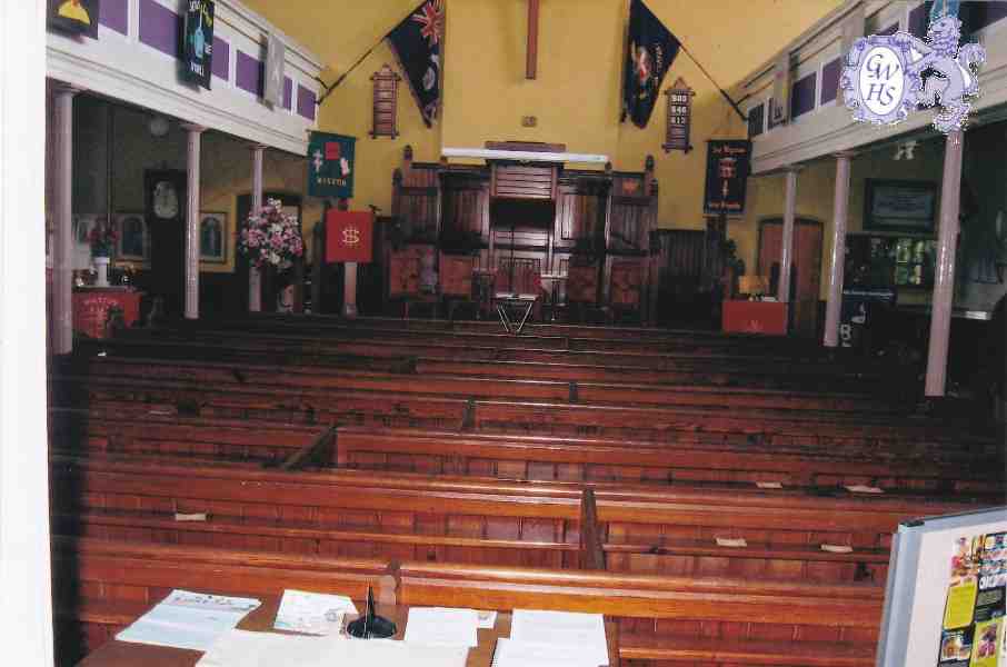 29-661 Internal view of the United Reformed Church before internal changes in 2008 Long Street Wigston Magna