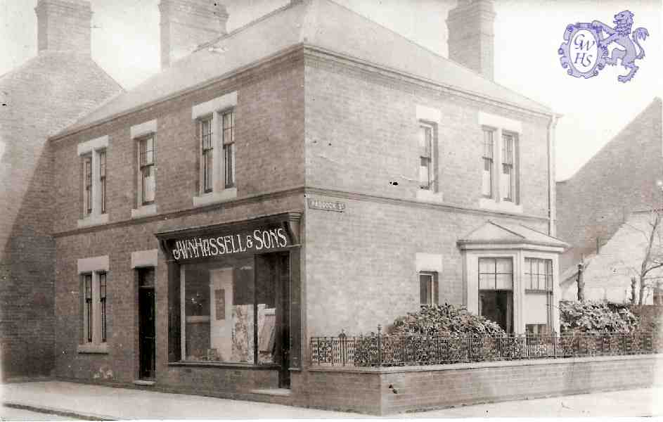 30-012 J W N Hassell & Sons, then bank corner Long Street & Paddock Street Wigston Magna