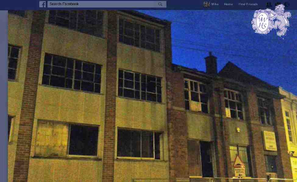 30-662 Cooke & Hurst factory Long Street Wigston Magna after the fire in 2016
