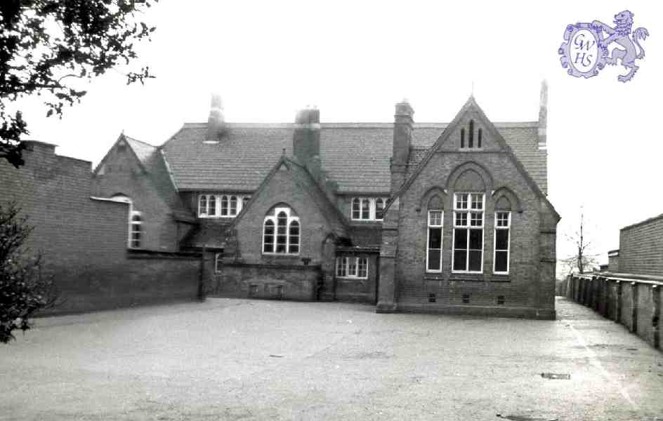 30-737 The old school awaiting demolition in 1976