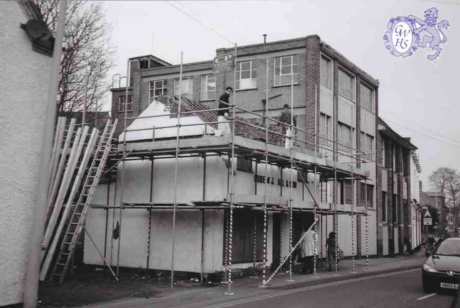 8-179 Renovation of old cottages - now a small shop - Long Street Wigston Magna