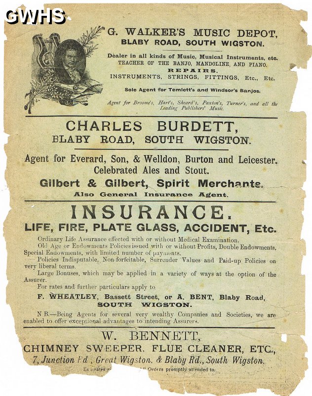 23-399 St Thomas's Glen Parva & South Wigston Church Monthly March 1898