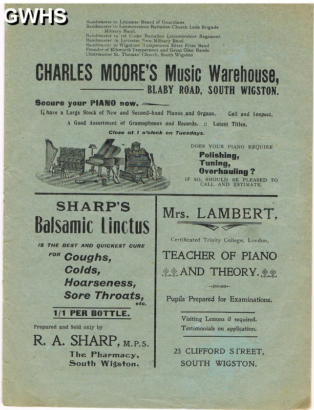 23-407 St Thomas's Glen Parva & South Wigston Church Monthly March 1919