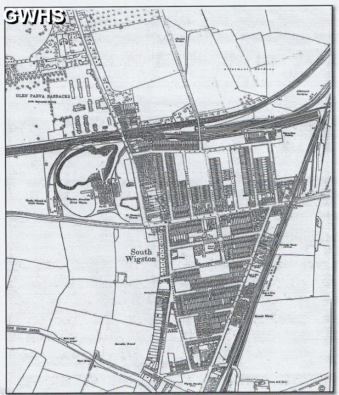 31-054 1914 plan of South Wigston