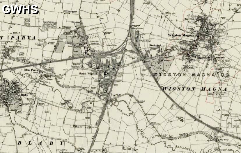 35-565 Canal Map on 1900 OS map