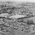 22-313 Aerial view of South Wigston looking north east in 1930's
