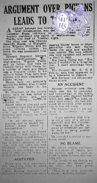30-788 Death of Harry Herbert 1942