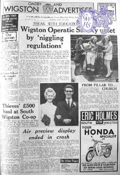 31-293 Wigston Operatic Society June 1971