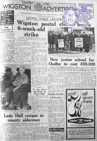 31-393 Wigston Postal Workers Strike 1971