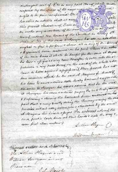 31-400 William Forryan lease 1836 -7