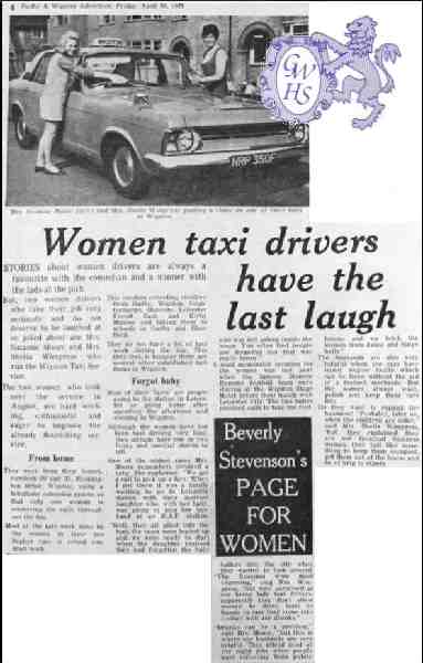 31-401 Women Taxi drivers in Wigston