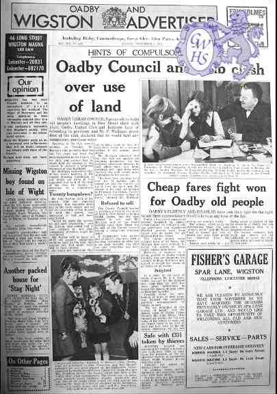 32-293 Land use clash  November 5th 1971