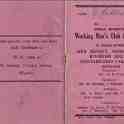 30-792 George Russell's Sick Benefit card from Great Wigston Working Men's Club 1969 -1970 30-792 George Russell's Sick Benefit card from Great Wigston Working Men's Club 1969 -1970