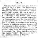 31-171 Death of Wigston man William Allen in Beunos Ayres 31-171 Death of Wigston man William Allen in Beunos Ayres