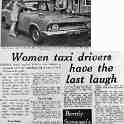 31-358 Women Taxi drivers Oadby & Wigston Advertiser, April 30th 1971 31-358 Women Taxi drivers Oadby & Wigston Advertiser, April 30th 1971
