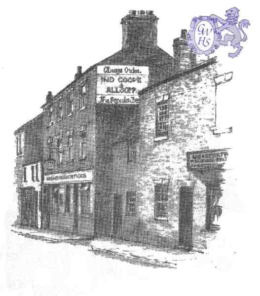 14-030 King William the Fourth Inn Bell Street Wigston Magna - J Colver