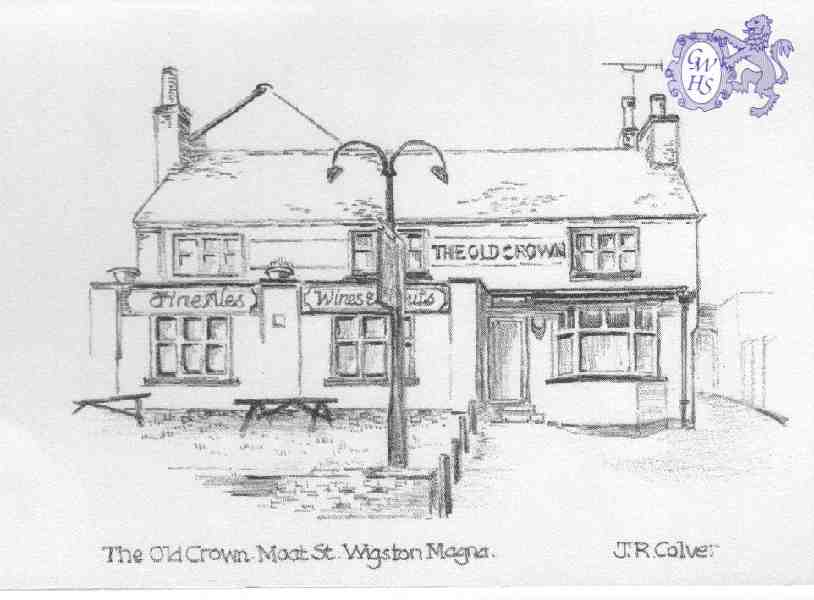 19-475 The Old Crown Moat Street Wigston Magna - J R Colver