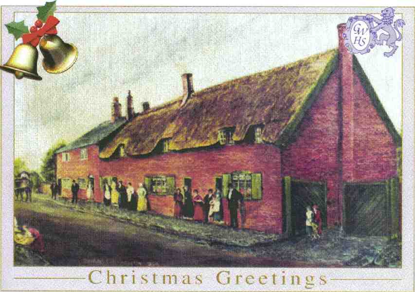 22-027 The Cottages Bushloe End circa 1900 - Ralf Wignall 2013