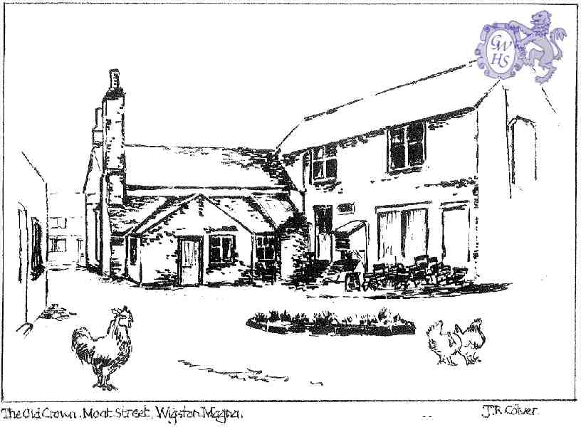 22-053 The Old Crown - Moat Street Wigston Magna - J R Colver