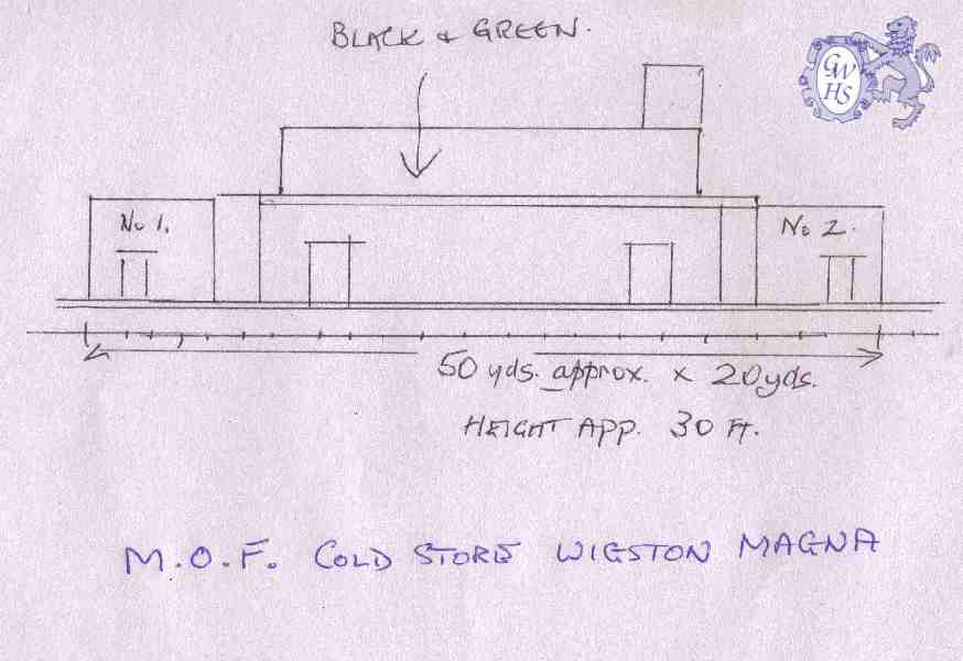 23-700 MOF Cold Store Wigston Magna front view by Ronald Pople