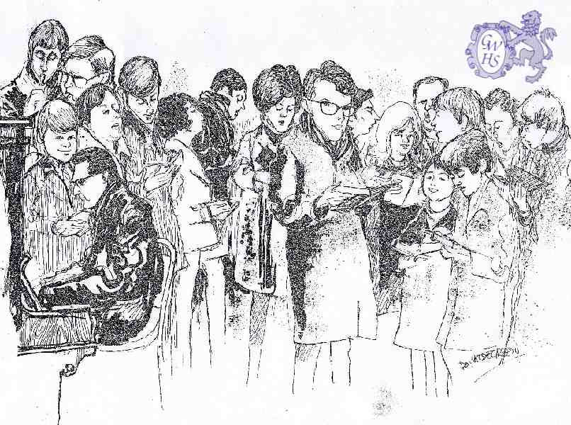 29-738 Moat Street Methodists Youth Club Carollers by Donald E Green