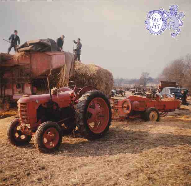 6-12 Threshing on White Gate Farm with Wilf Kind