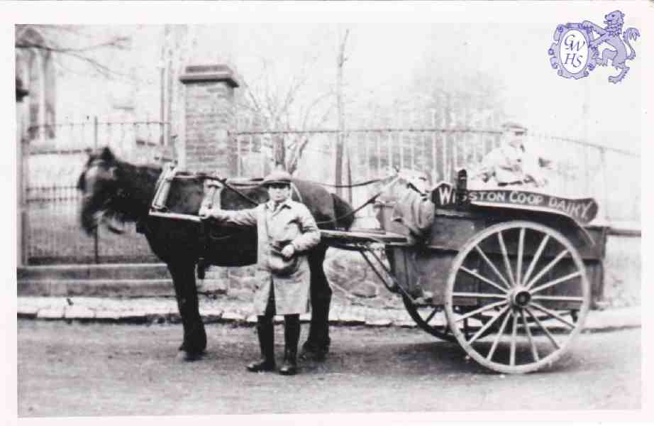 6-46 Two Wilfords - Taken rear All Saints Church entering rectory farm yard