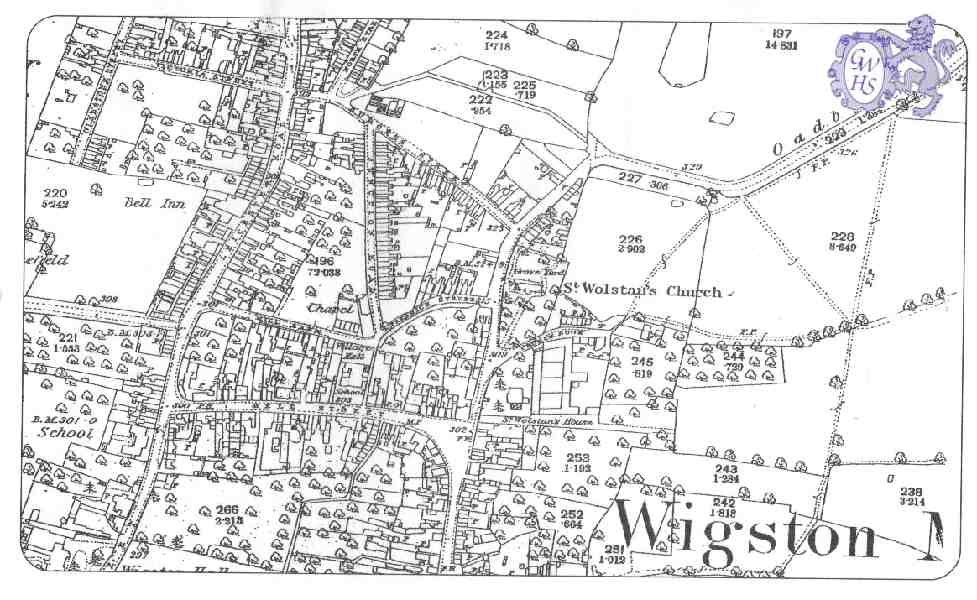 14-066 Street Plan of Wigston Magna