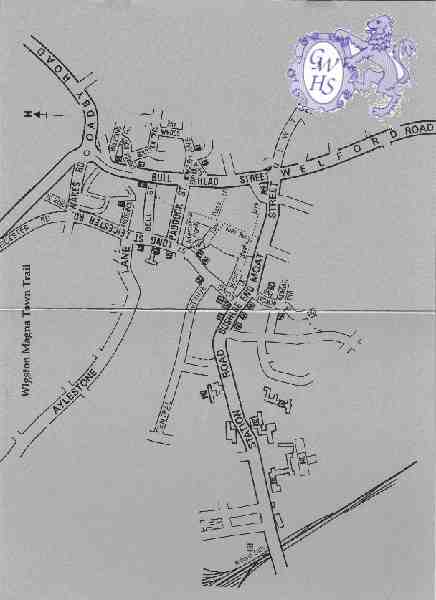 14-303 Wigston Magna Town Trail Map