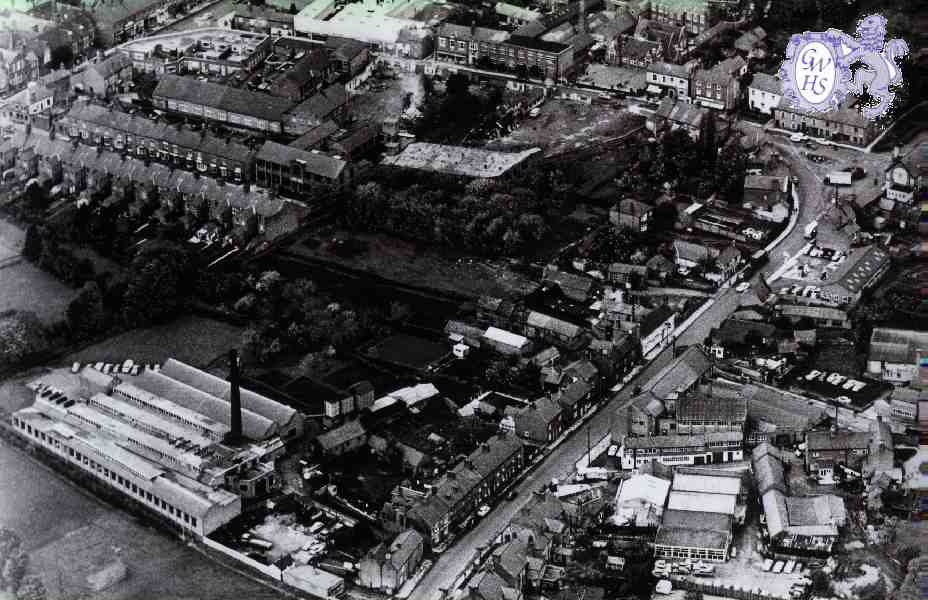 19-012a Wigston Magna from the air circa 1960