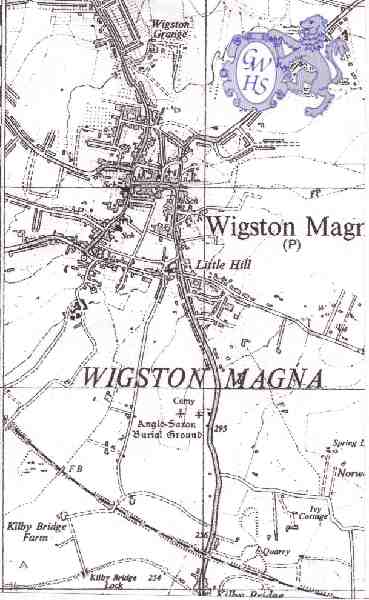 19-226 Map of Wigston Magna 