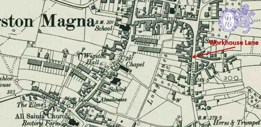 31-281 Workhouse Lane location Wigston Magna