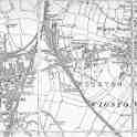 14-294 Wigston Magna & South Wigston Railway Map 14-294 Wigston Magna & South Wigston Railway Map