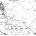 14-295 Wigston Magna area map 1904 14-295 Wigston Magna area map 1904