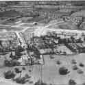 22-181 Aerial view of Wigston Magna in 1947 showing new estate at the end of Central Avenue 22-181 Aerial view of Wigston Magna in 1947 showing new estate at the end of Central Avenue