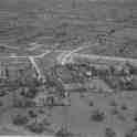 22-316 Aerial View of Wigston, showing Abington House at the rear Central Avenue and Clarke Road 1947 22-316 Aerial View of Wigston, showing Abington House at the rear Central Avenue and Clarke Road 1947