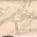 22-334 Central Wigston Magna Map showing By-Pass Route Part 1 22-334 Central Wigston Magna Map showing By-Pass Route Part 1