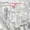 23-446 Map showing Ministy of Supply Cold Store during WWII 23-446 Map showing Ministy of Supply Cold Store during WWII
