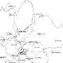 26-359 Position of Wigston in Leicestershire 26-359 Position of Wigston in Leicestershire