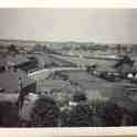 30-081 View of the Mile Straight at the Race Cource taken from the Tower of St Wistan's church circa1956 30-081 View of the Mile Straight at the Race Cource taken from the Tower of St Wistan's church circa1956