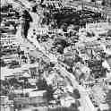 30-841 Aerial view of Long Street Wigston Magna circa 1950 30-841 Aerial view of Long Street Wigston Magna circa 1950