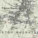 31-212 Magna Map showing Football grounds 1914 31-212 Magna Map showing Football grounds 1914