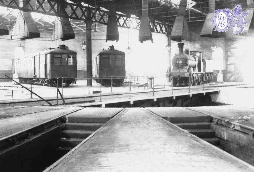 7-152a Inside Round House South Wigston 1934 engine Midland Class II built circa 1870