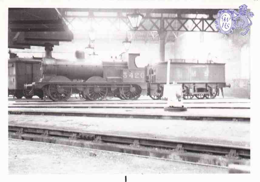 7-153 Inside Round House South Wigston 1934 engine Midland Class II built circa 1870
