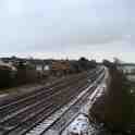 14-100 Taken from the Rally bridge Wigston Magna looking south Feb 2010