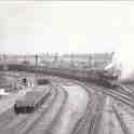 7-177 Hinckley to London F A Cup Special - Wigston May 1961 Cattle dock in left corner